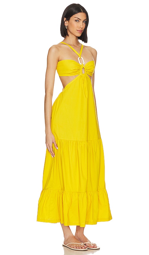 view 2 of 3 x Jetset Christina Easy Breezy Maxi Dress in Yellow