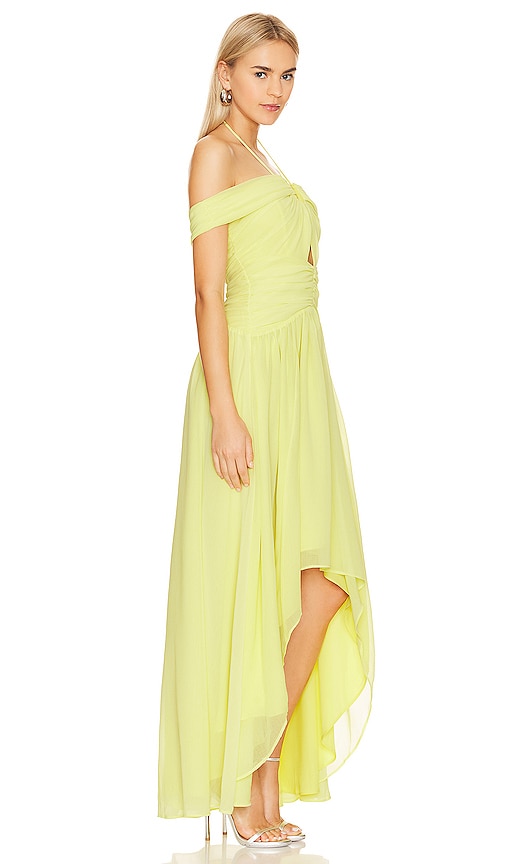 Shop Lovers & Friends Rory Gown In Yellow