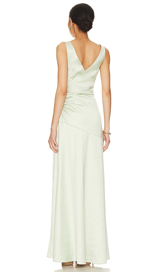 view 3 of 3 Dawn Gown in Sage Green