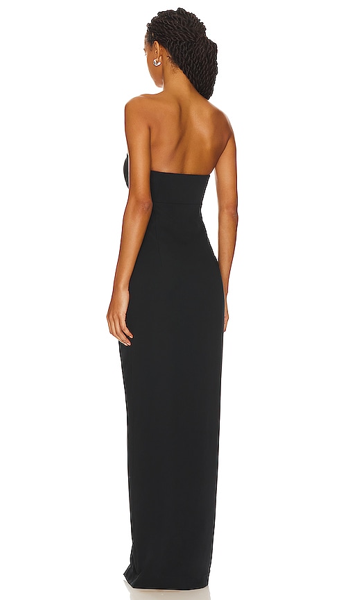 view 3 of 4 Chantal Strapless Dress in Black