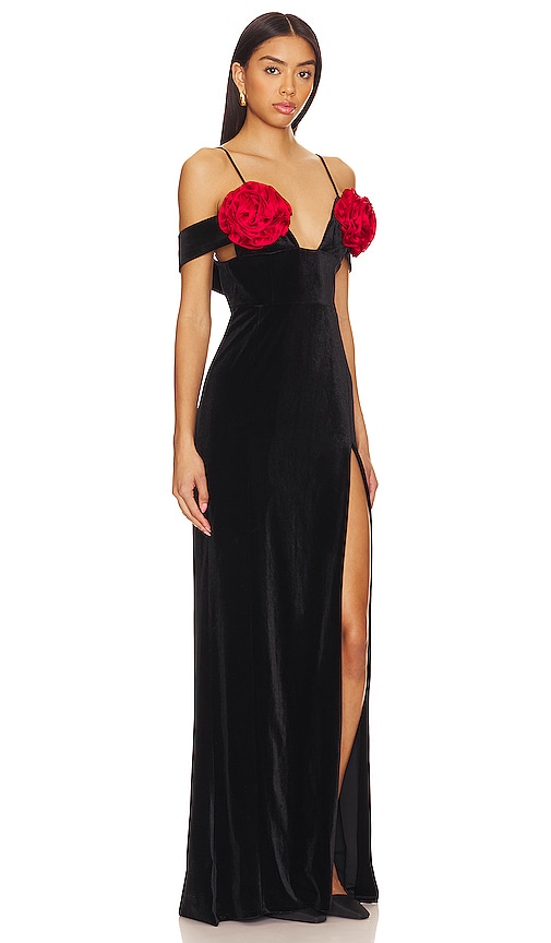view 2 of 3 Paulette Gown in Black