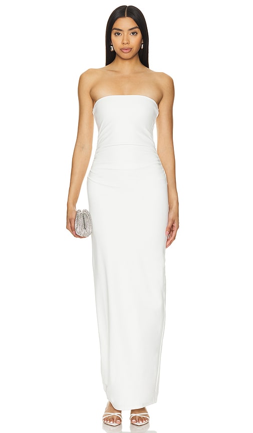 Lovers and Friends Giana Midi Dress in White