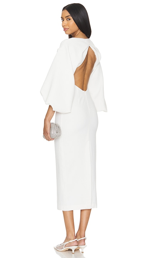 view 3 of 3 Evonne Midi Dress in Ivory