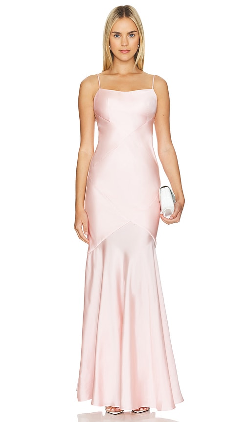 view 1 of 3 Ari Gown in Light Pink