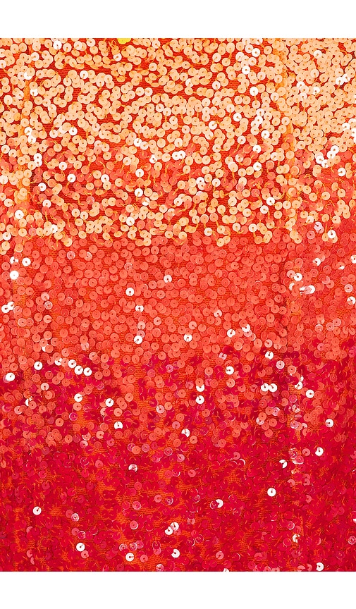 view 4 of 4 Carmela Sequin Mini Dress in Sunset Sequin Multi