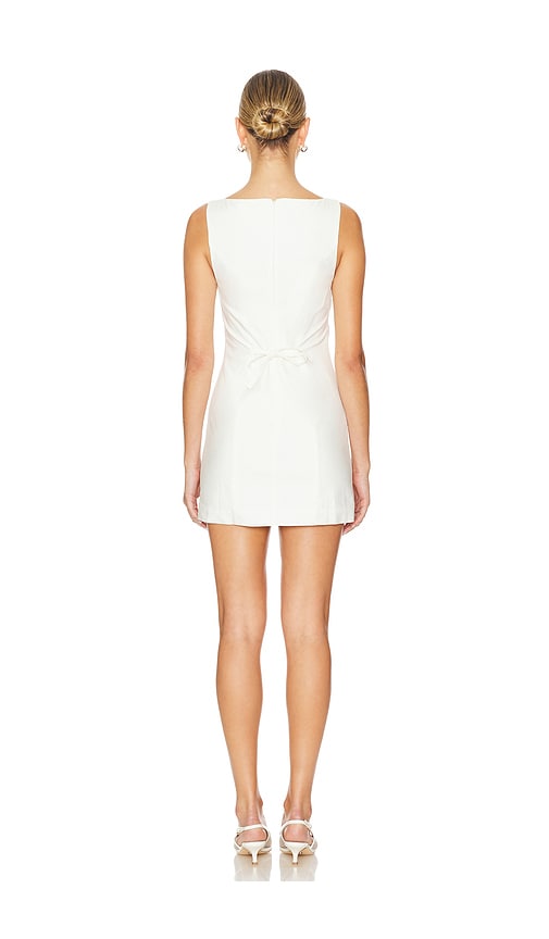 view 3 of 3 Meredith Mini Dress in White