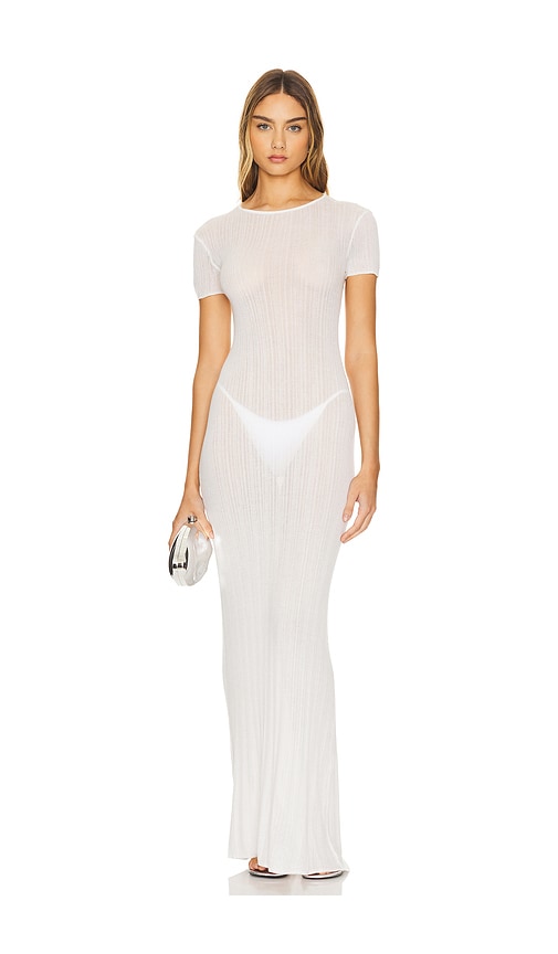 LOVERS & FRIENDS APRILE SHEER MAXI DRESS 