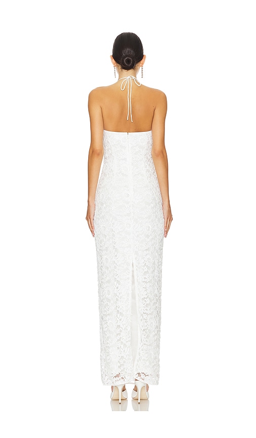 view 3 of 4 Eloise Embellished Maxi Dress in White