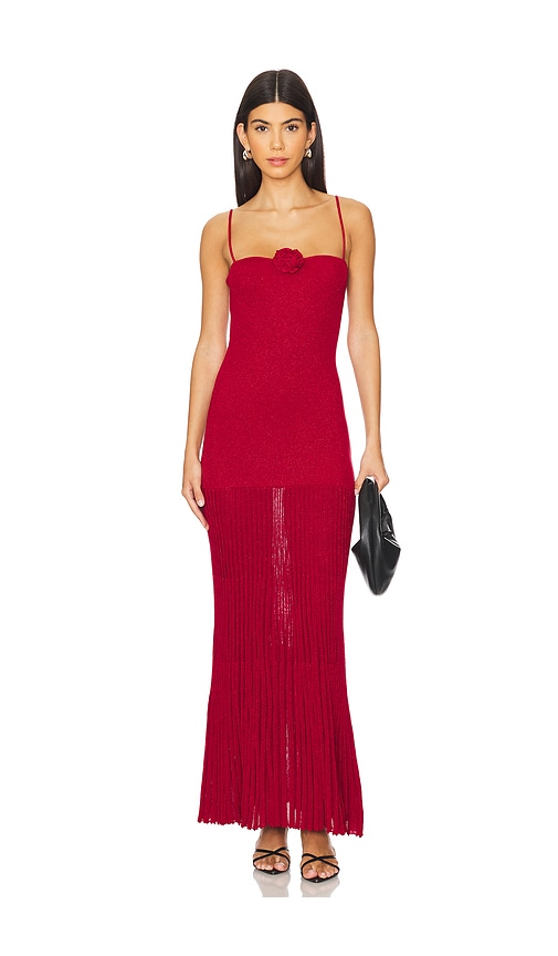 view 1 of 4 Aster Maxi Dress in Red