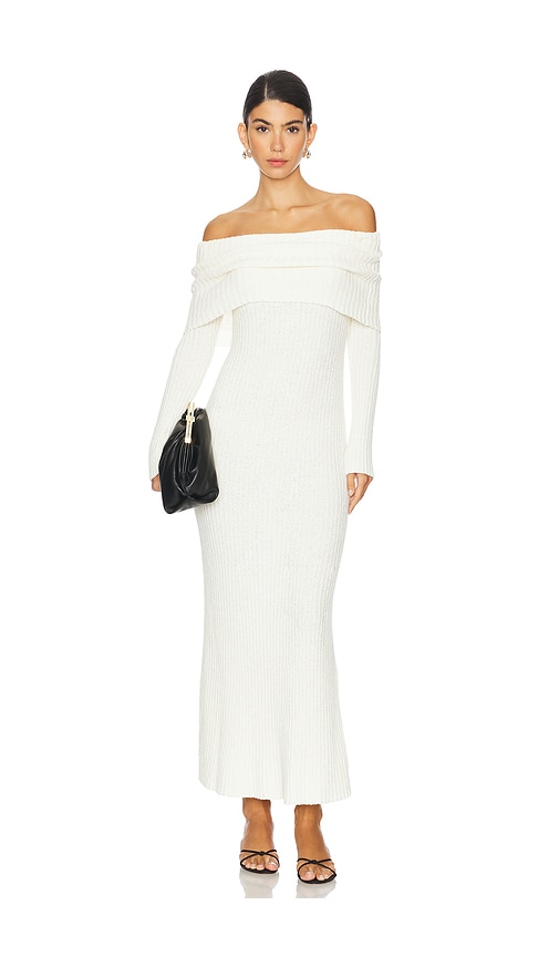 view 1 of 3 Sade Maxi Knit Dress in Ivory