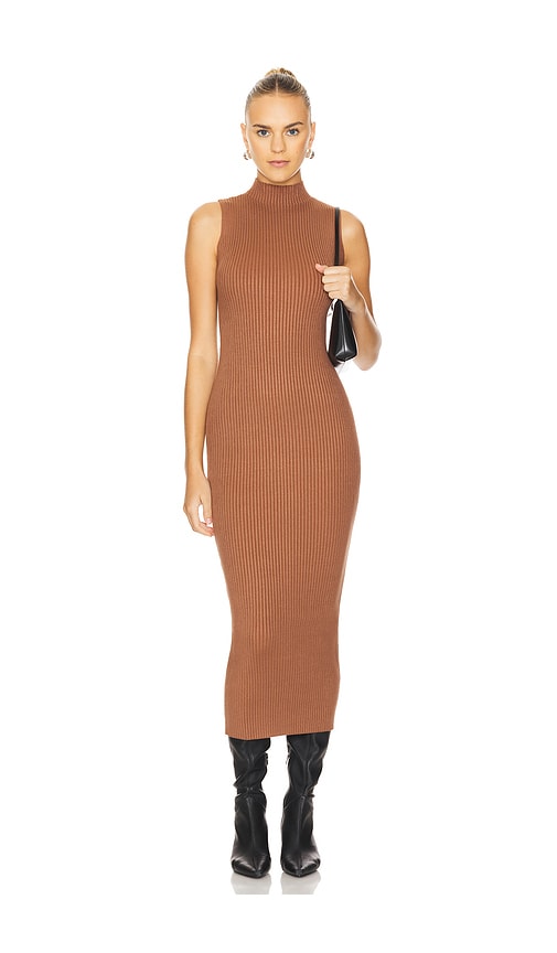 view 1 of 3 Adalee Midi Dress in Brown