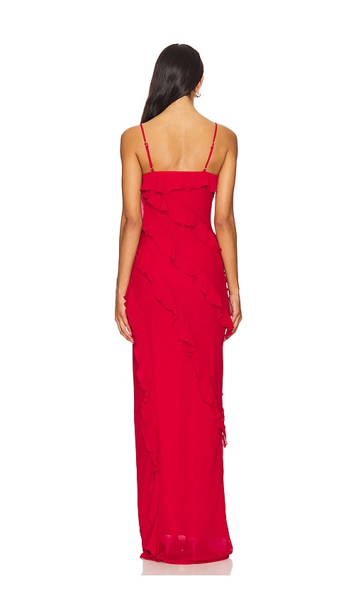 view 3 of 3 Delora Gown in Red