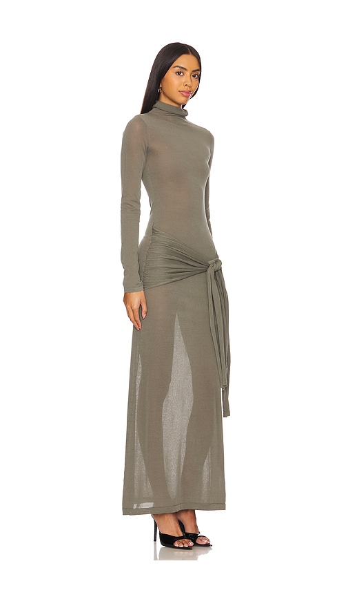 view 2 of 3 Elma Maxi Dress in Moss Green