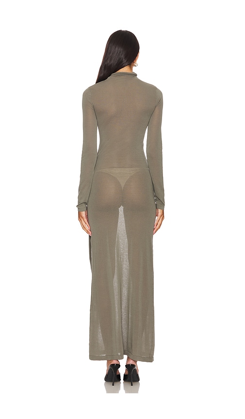 view 3 of 3 Elma Maxi Dress in Moss Green