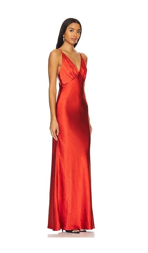 view 2 of 3 Alani Gown in Red