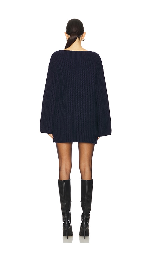 view 3 of 4 Wren Sweater Dress in Navy