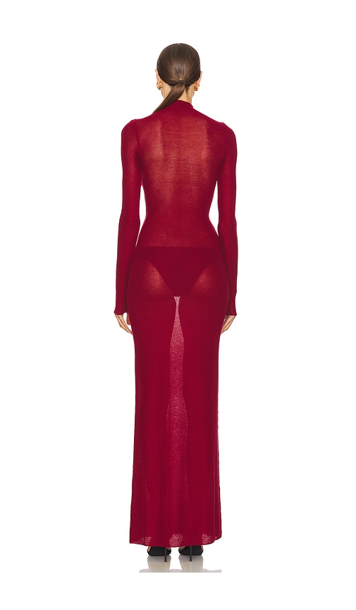 view 3 of 4 x Emma Rose Matilde Maxi Dress in Burgundy