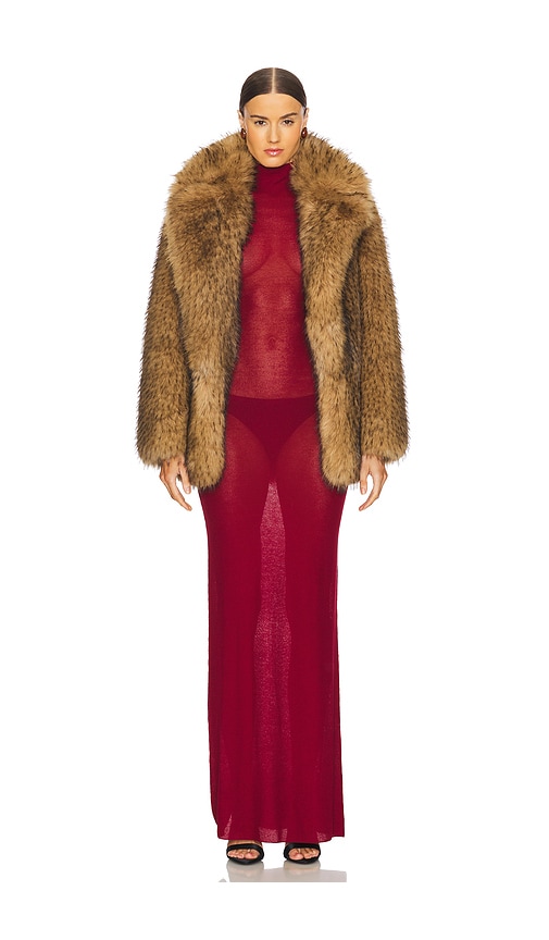 view 4 of 4 x Emma Rose Matilde Maxi Dress in Burgundy