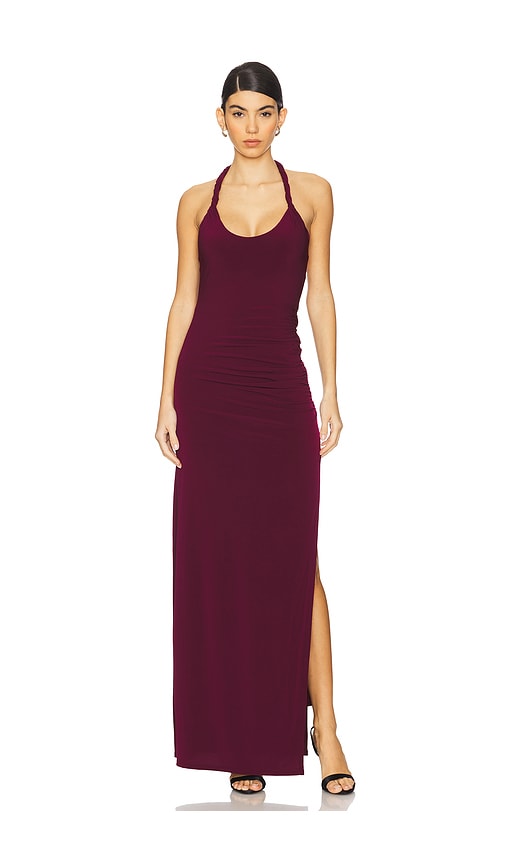 view 2 of 4 Payton Gown in Wine Red