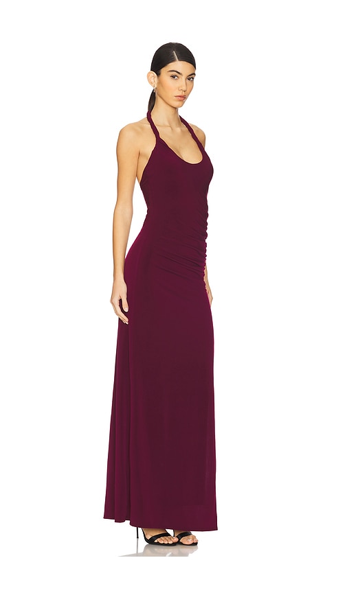 view 3 of 4 Payton Gown in Wine Red