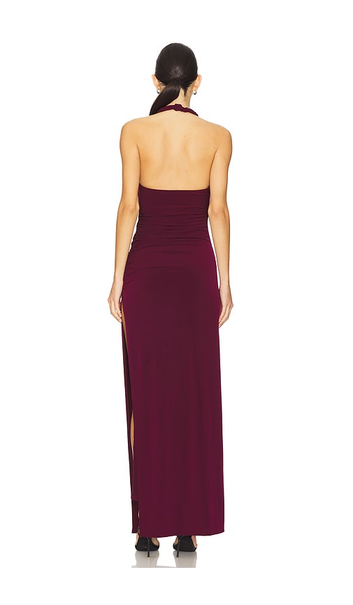 view 4 of 4 Payton Gown in Wine Red