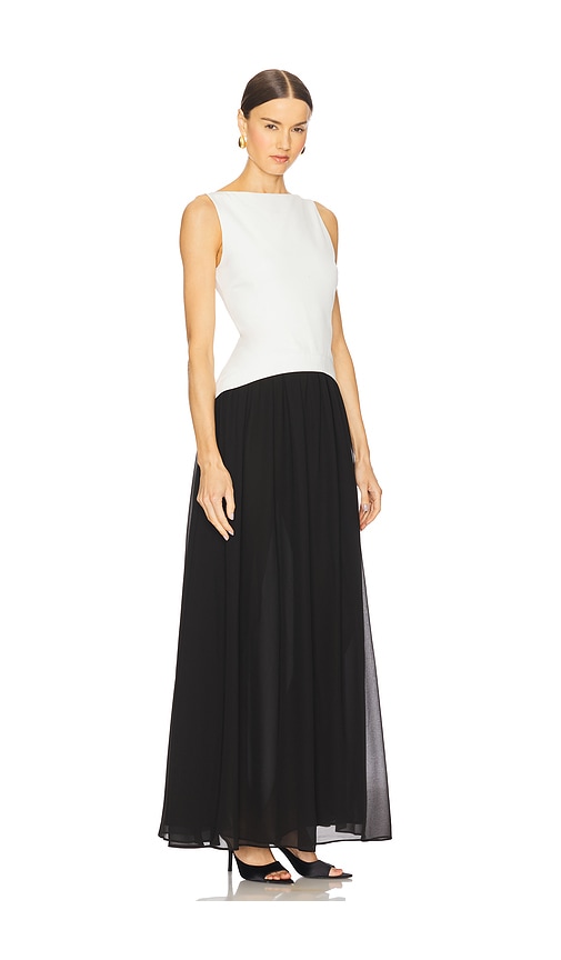 view 2 of 3 Suki Maxi Dress in Black & White