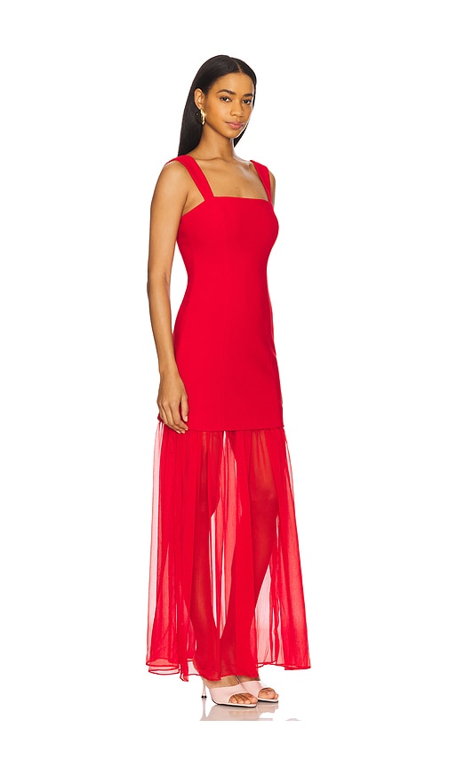 Lovers & Friends Danielle Gown In Red