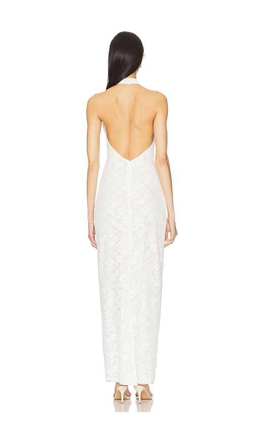 view 3 of 4 Brianna Maxi Dress in White