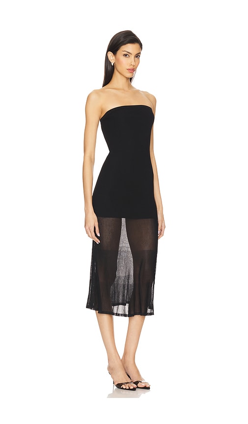 view 2 of 3 Leslie Midi Dress in Black