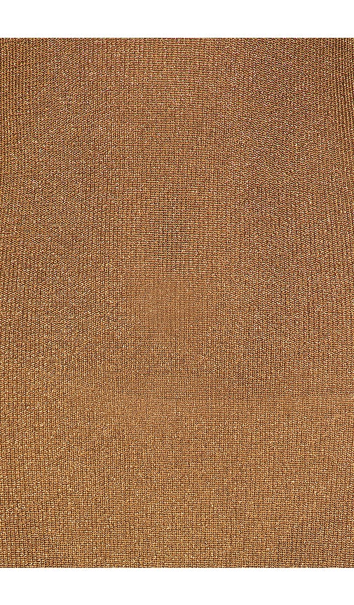 view 4 of 4 Benilda Metallic Maxi Dress in Bronze