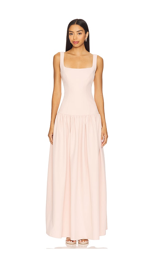 Aria Maxi Dress in Blush. - size XS (also in M, S, XXS)