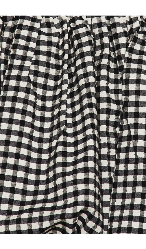 view 4 of 4 Carolina Mini Dress in Black & Gingham