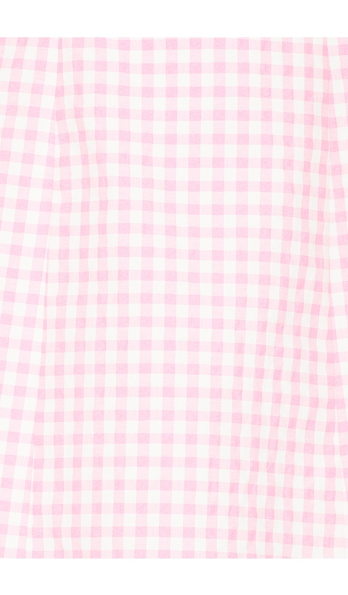 view 4 of 4 Aimee Mini Dress in Pink Gingham