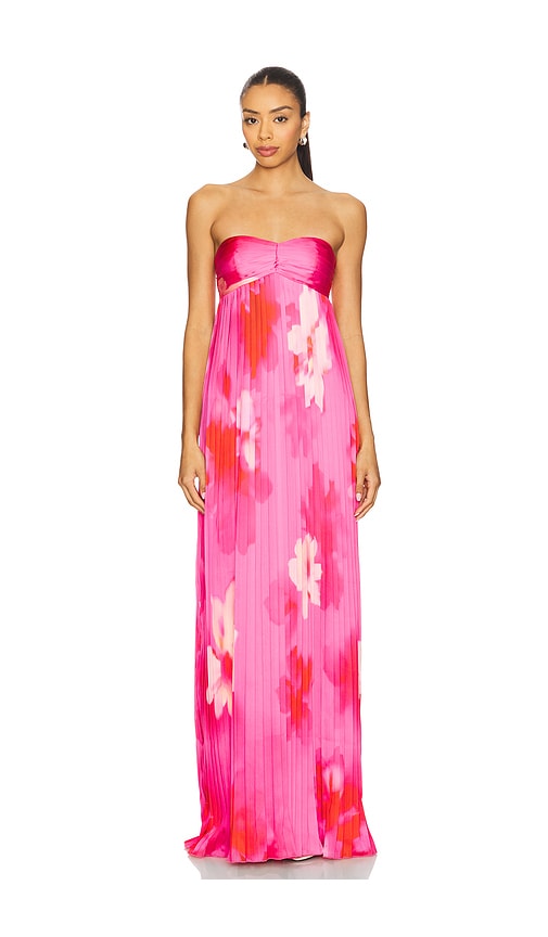 Gia Gown in Coral. - size M (also in S, XS) - Lovers and Friends - Modalova