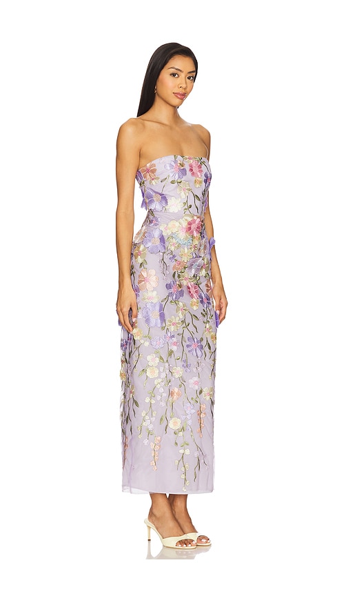 view 2 of 4 Poppin Gown in Lilac Spring Floral