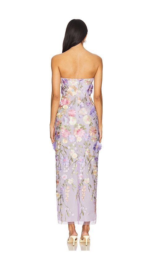 view 3 of 4 Poppin Gown in Lilac Spring Floral