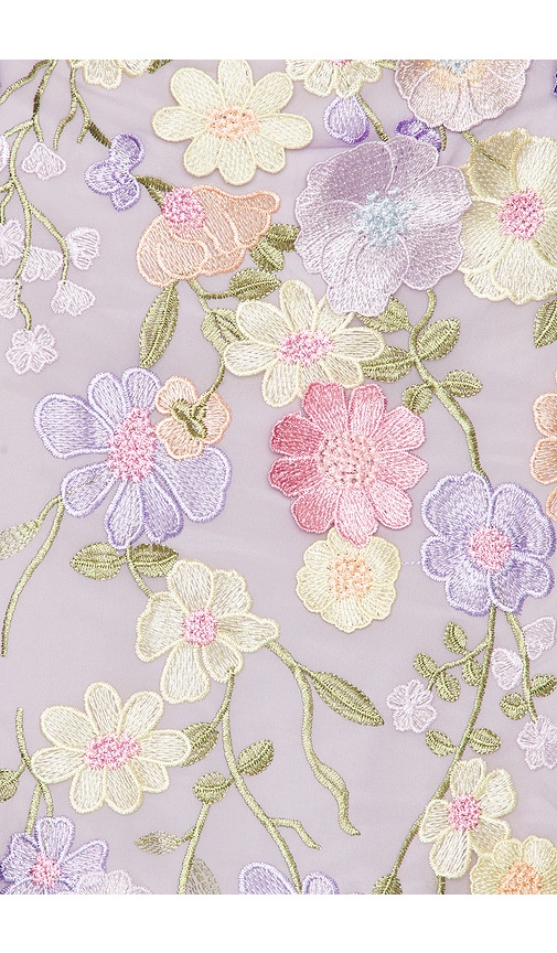 view 4 of 4 Poppin Gown in Lilac Spring Floral