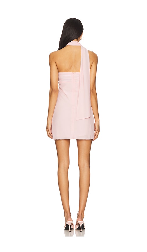 view 4 of 4 Gisele Mini Dress in Blush Pink