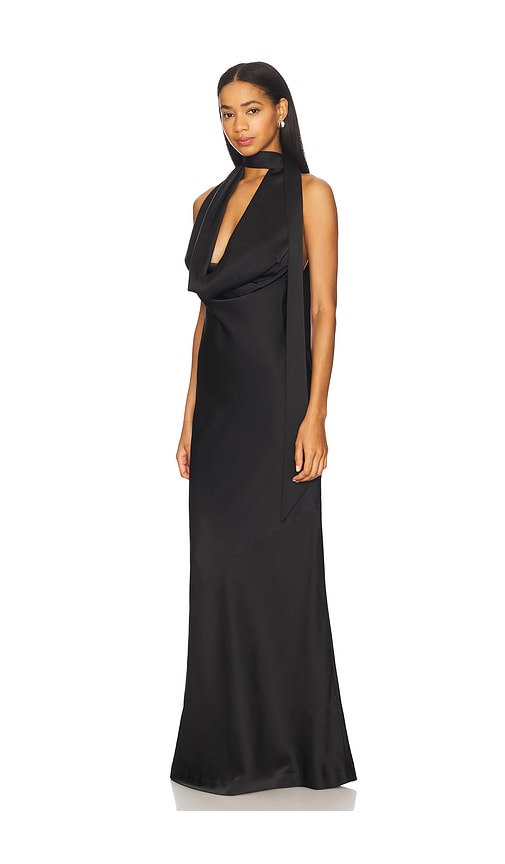 view 2 of 3 Jenna Gown in Black