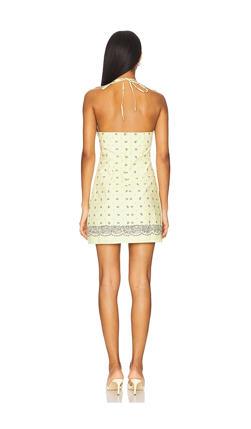view 3 of 3 Amelia Mini Dress in Butter Yellow