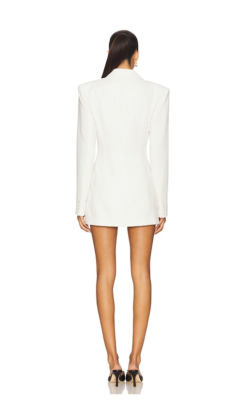 view 3 of 3 Asher Blazer Dress in White