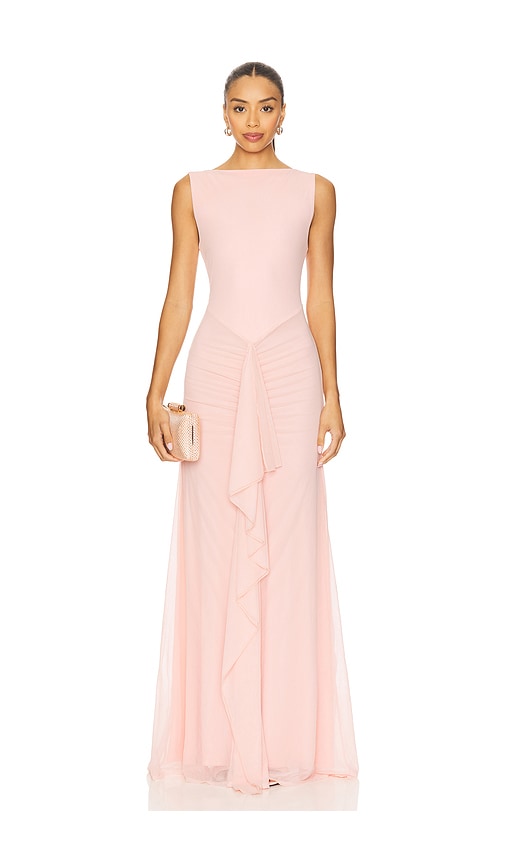 view 1 of 3 Ellie Maxi Dress in Baby Pink