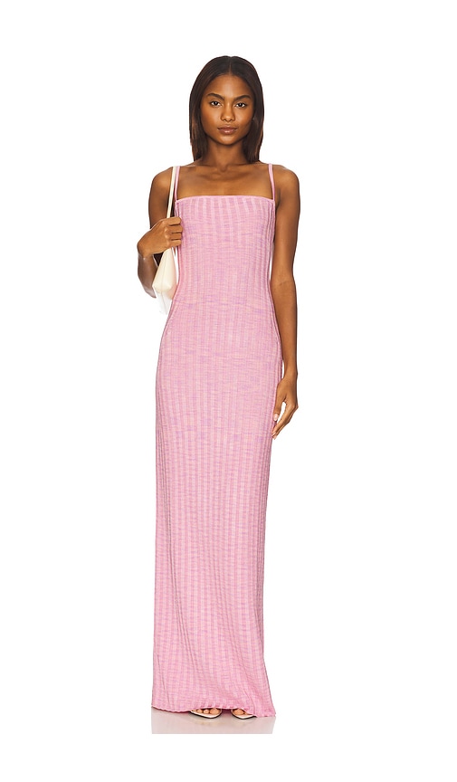view 1 of 4 Talvi Maxi Dress in Pink Space Dye