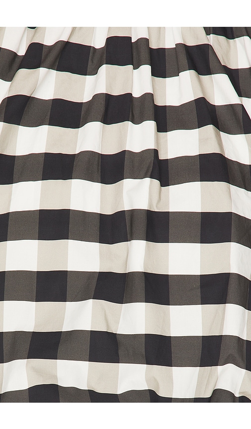 view 4 of 4 Quincy Mini Dress in Black & Ivory Gingham