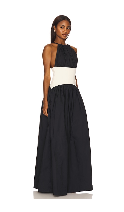 view 2 of 3 Jayden Maxi Dress in Black & Cream