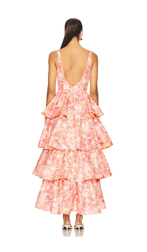 view 3 of 3 Francesca Maxi Dress in Pink & Yellow Floral