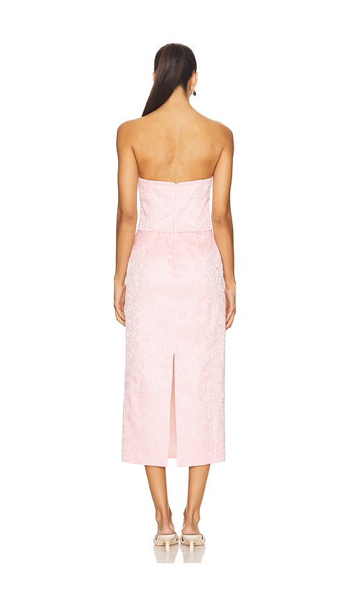 view 3 of 4 Josephine Midi Dress in Baby Pink