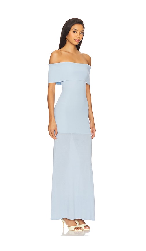 view 2 of 3 Christi Maxi Dress in Baby Blue