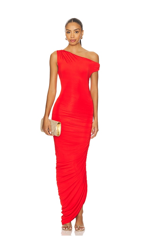 Elise Maxi Dress in Red. - size XS (also in L, M, S, XL, XXS)