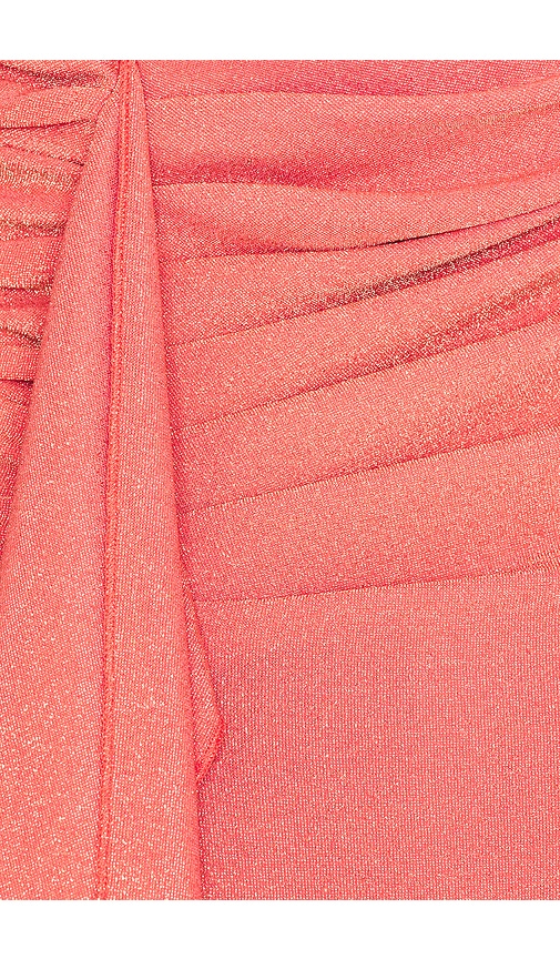 view 4 of 4 Aisa Maxi Dress in Coral Shine